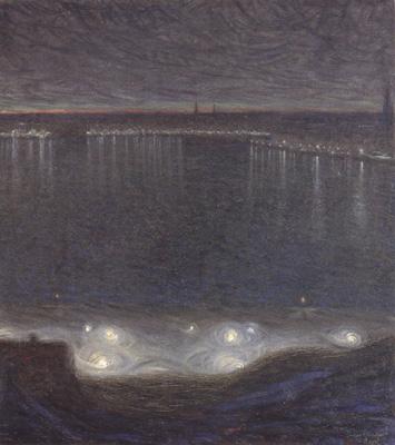 Eugene Jansson The Riddarfjord in Stockholm (nn02)